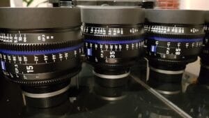 Cine Zeiss Lens CP3 Kit 5 E/EF-Mount