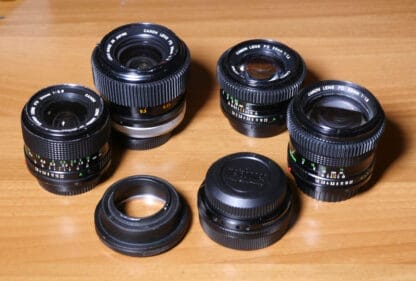 Canon Lens fd with MFT adaptors