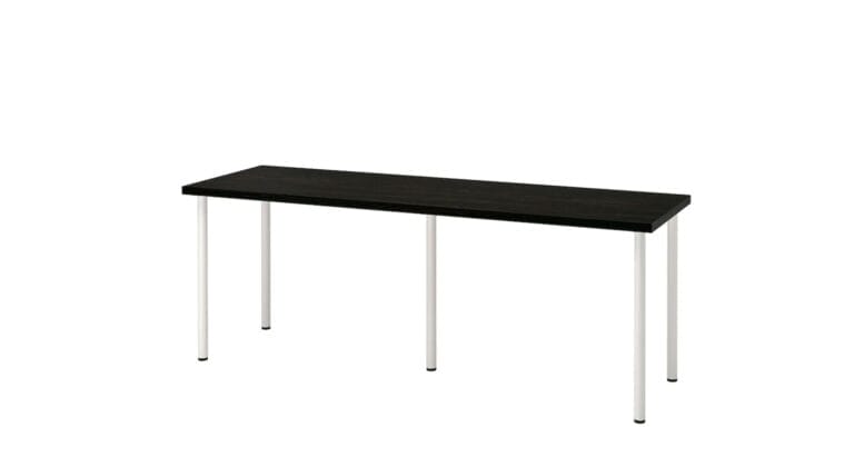 Tavolo scrivania nero 200cm