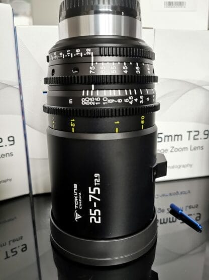 Tokina Cine Zoom 25-75 T.2.9 EF/PL