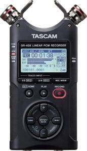 Tascam DR 40X Registratore Audio Portatile