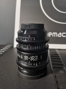 Ottica Sigma Cine Lens 18 35 mm T2 EF MT