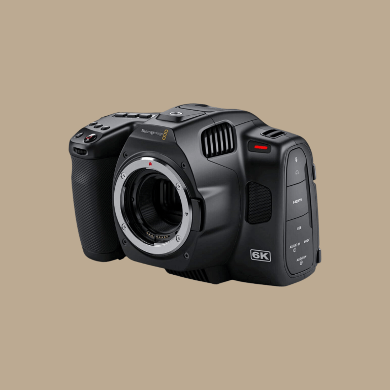 noleggio blackmagic pocket 6k