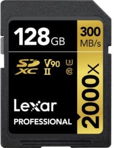 SD LEXAR PROFESSIONAL SDXC 128GB